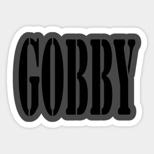 Gobby Yorkshire Saying Quote Sticker